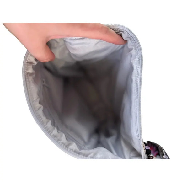 Vera Bradley Sun Washed Tropical Ultralight Quilted Crossbody Zip Pockets Adjust - Picture 13 of 16